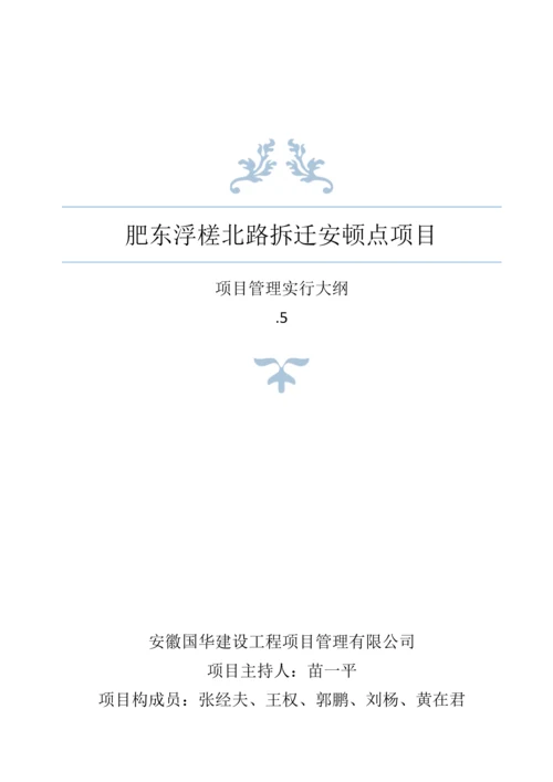 专项项目管理实施专题方案.docx