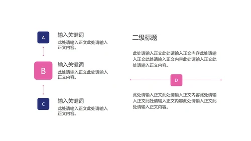 紫色简约风工作总结汇报PPT模板