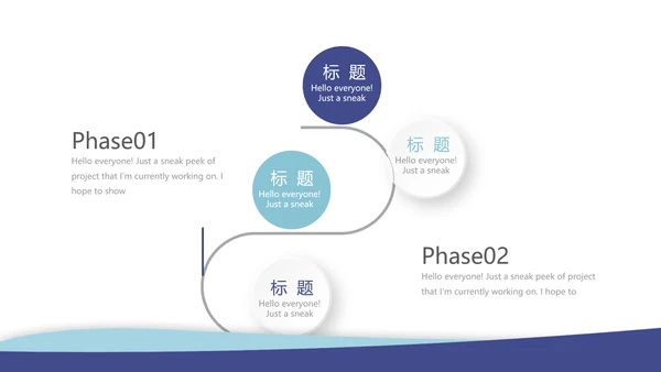 蓝色大气医疗器械年年终总结动态PPT