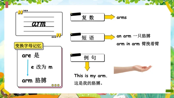 Unit 3 Look at me单词导学课件（28张PPT)