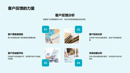 年度市场营销汇报PPT模板