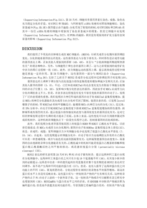 成骨细胞分化调控概览