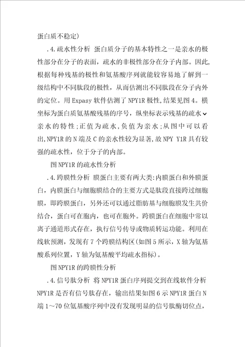重组人神经肽Y受体Y1融合蛋白的表达、纯化及其生物信息学分析研究