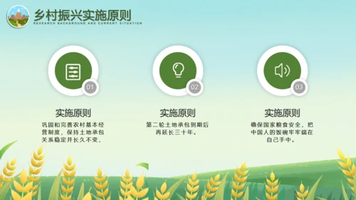 振兴乡村全面振兴美丽乡村通用PPT模板