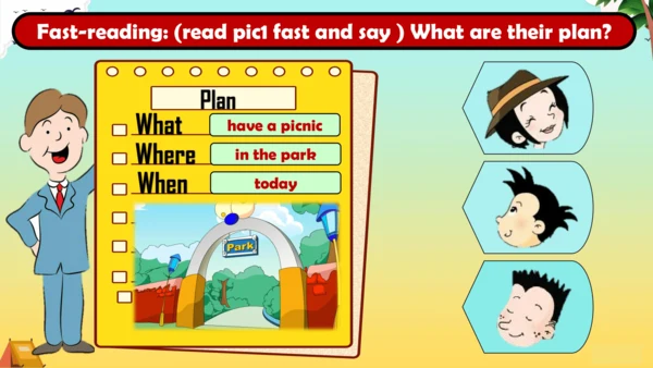 外研社六下 Module2 Unit1 when are we going to eat 课件