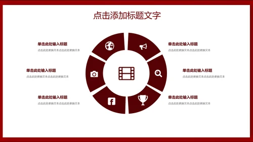 市场销售部年终述职汇报通用PPT模板