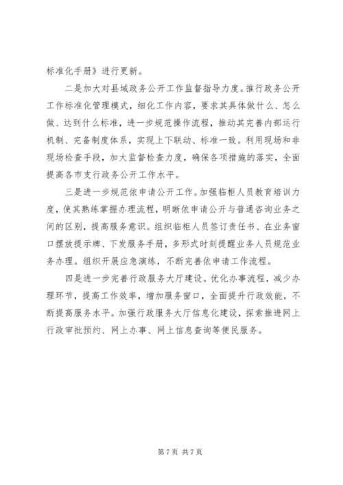 人民银行政务公开工作总结.docx