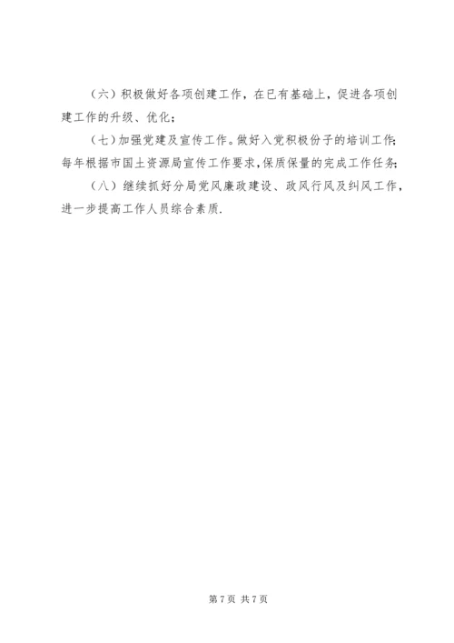 国土分局一季度工作调研报告.docx