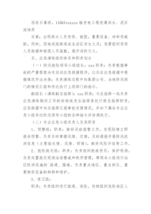 防洪防汛应急演练方案.docx