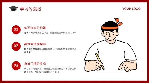 红色商务风高考动员家长会PPT