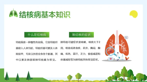 世界防治结核病日肺结核病防治知识讲座PPT课件