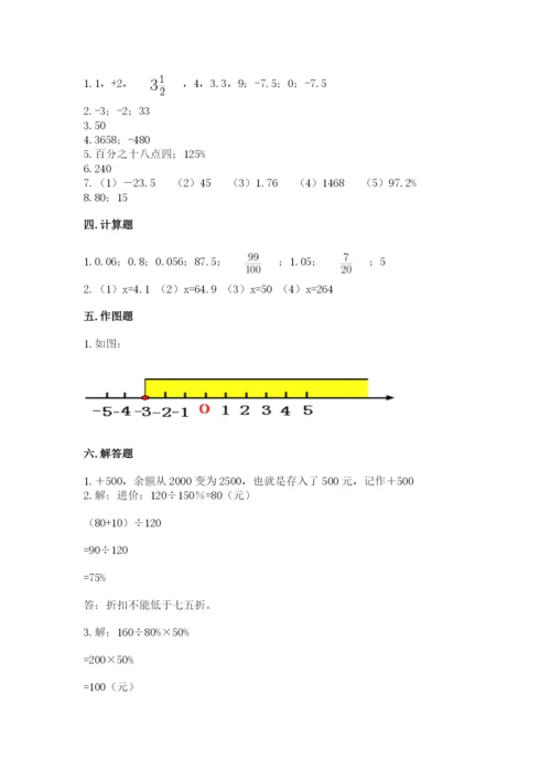 北京版六年级下册期末真题卷含答案【名师推荐】.docx