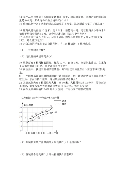 小升初数学应用题50道完美版.docx