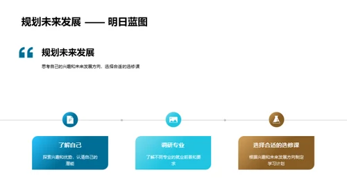 航行高中：生活与学术规划