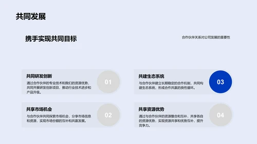 医疗企业合作篇章PPT模板