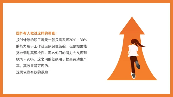 管理学激励插画PPT人才管理