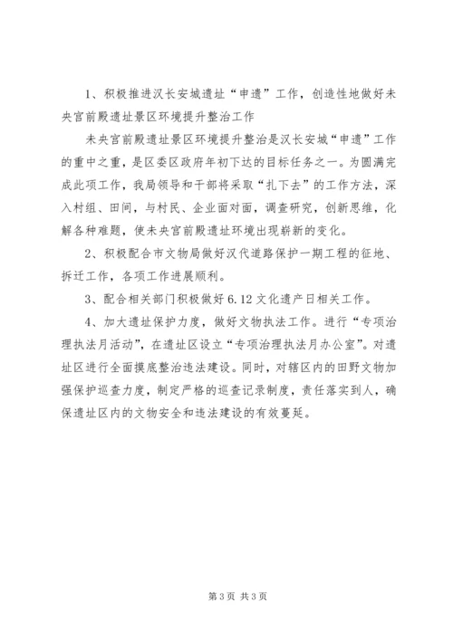 文物局XX年工作计划3篇.docx