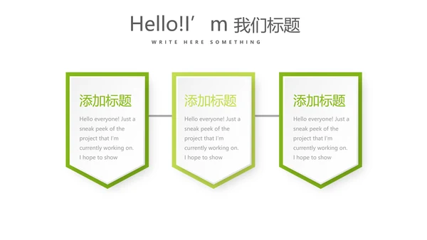 绿色飘逸医药代表销售计划动态PPT