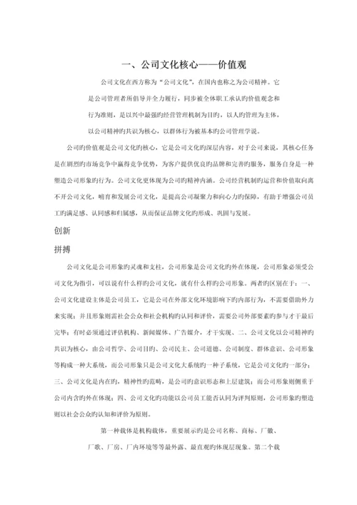 福建股份有限公司企业文化建设专题方案.docx