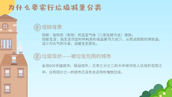 机器人垃圾分类从我做起通用PPT模板