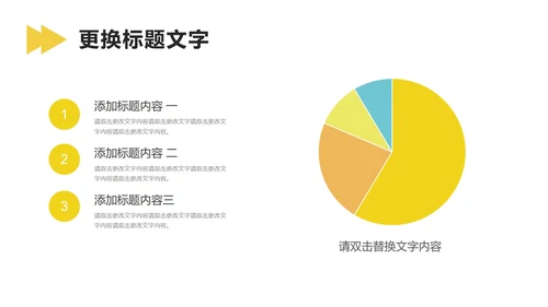 黄色简约风毕业论文答辩PPT模板