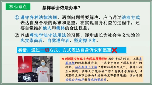 《讲·记·练高效复习》 第四单元 走进法治天地 七年级道德与法治下册 课件(共29张PPT)