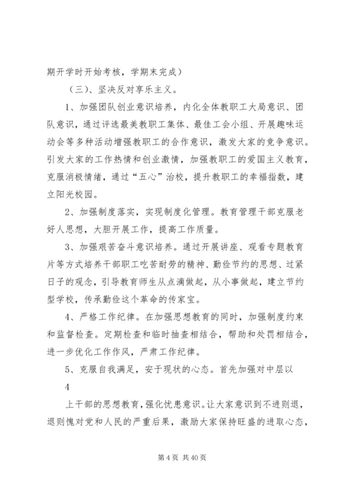 群众路线教育实践活动整改方案 (2).docx