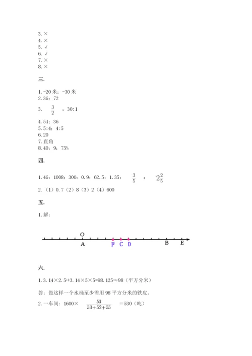 北师大版小升初数学模拟试卷【夺分金卷】.docx