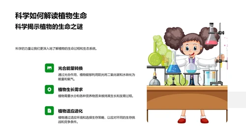 理解生命科学PPT模板