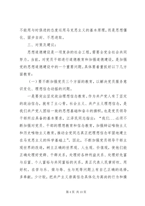 某县加强党员思想道德教育问题研究.docx