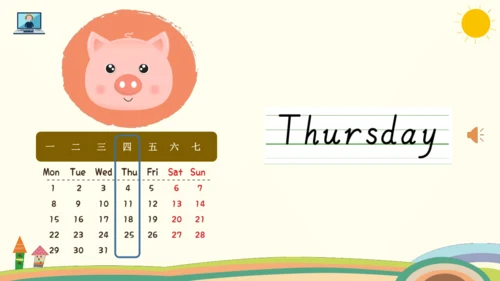 Unit 2 My week Part A Let's learn & Let's play课件（共