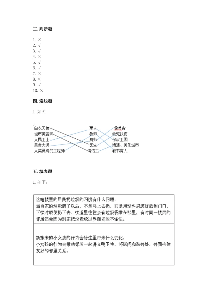 部编版三年级下册道德与法治期末测试卷（历年真题）.docx