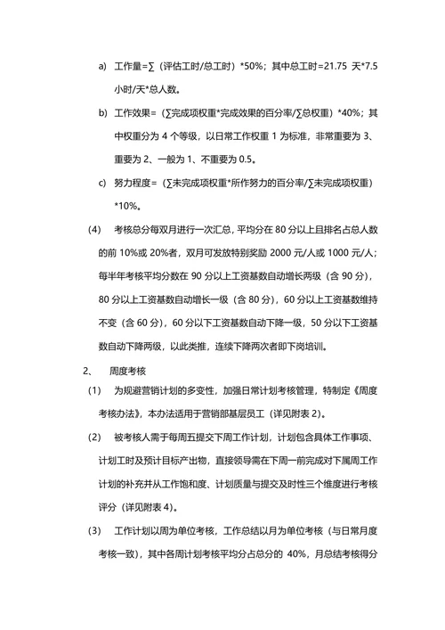 绩效考核与薪酬制度