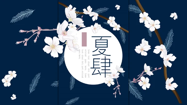 你好夏天女性白领工作总结通用PPT模板