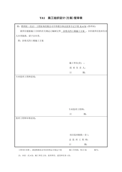 扶壁式挡土墙综合施工专题方案已审批.docx