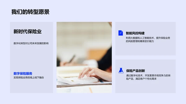 保险数字化实践PPT模板