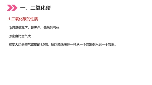 初中化学二氧化碳和一氧化碳PPT教学课件