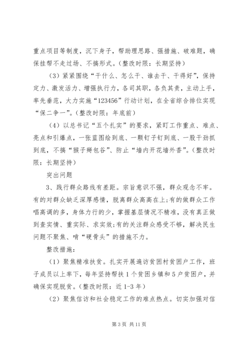 组织生活会问题整改清单-20XX年个人整改问题清单.docx