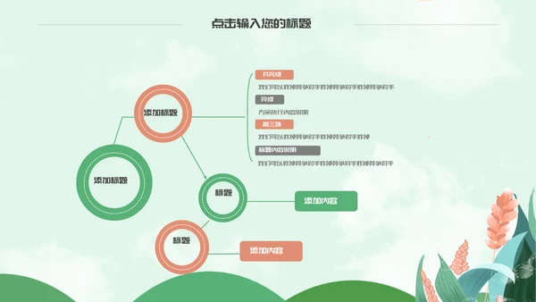 卡通简约小清新芒种节气通用PPT模板