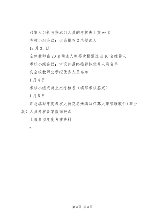 顺恒实小XX年度考核方案.docx