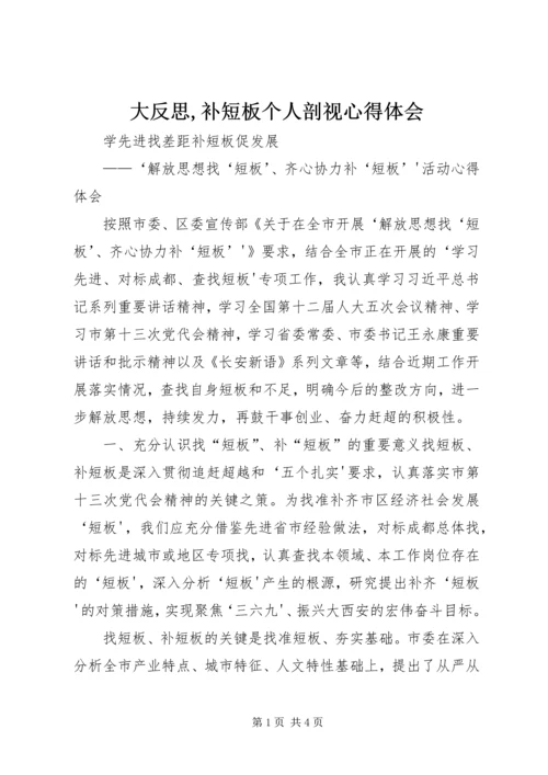 大反思,补短板个人剖视心得体会 (5).docx