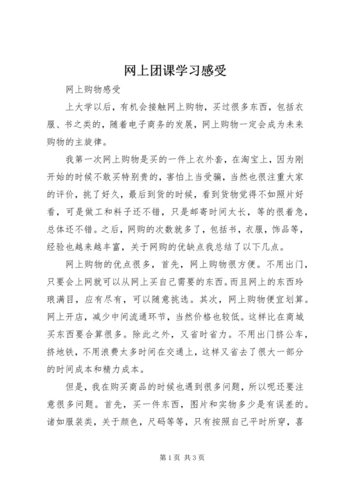 网上团课学习感受 (4).docx