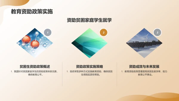 黄色渐变教育年终成果展示PPT模板