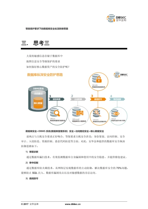 从等保要求谈数据库安全.docx