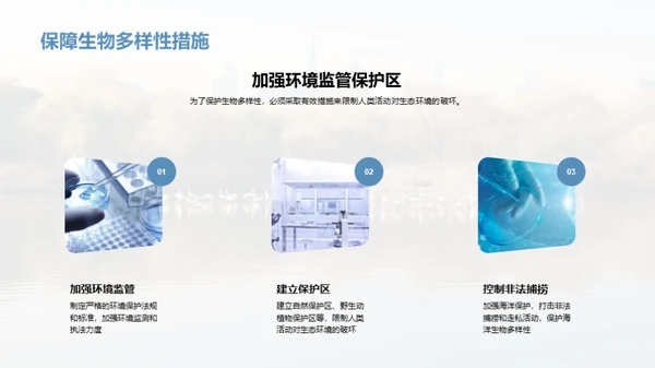 科技风生物医疗教学课件PPT模板