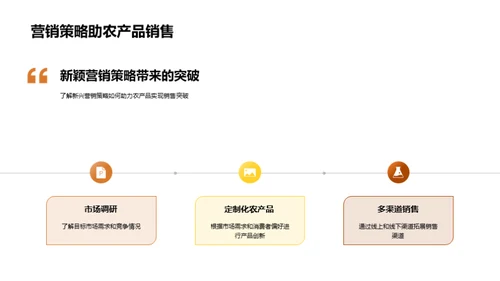 农产品新兴营销策略