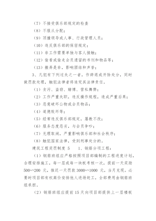 建筑工程奖罚制度.docx