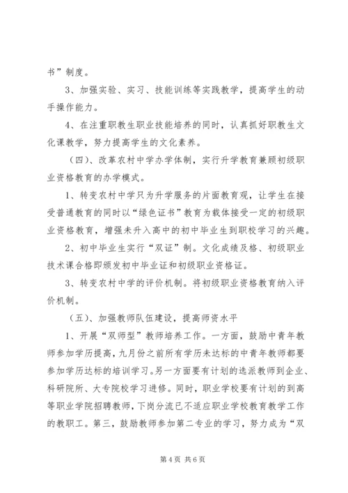 职业教育行动计划.docx