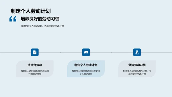 健康劳动五年级讲座PPT模板