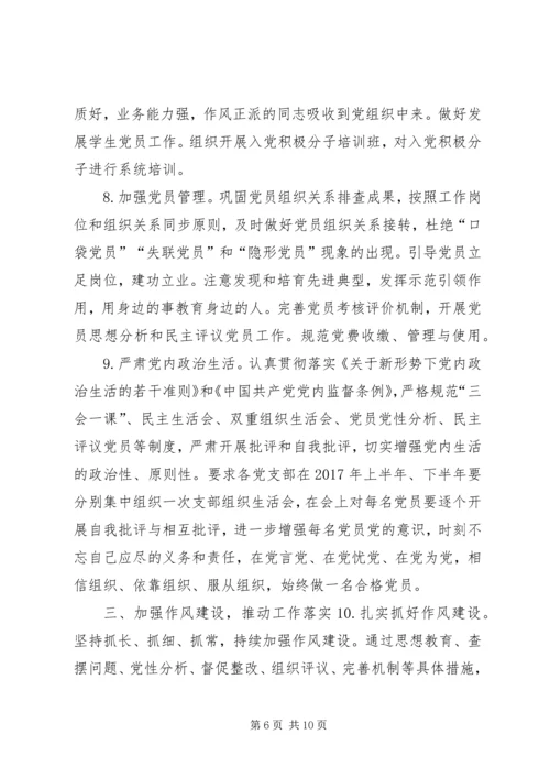 学校XX年党建工作要点.docx